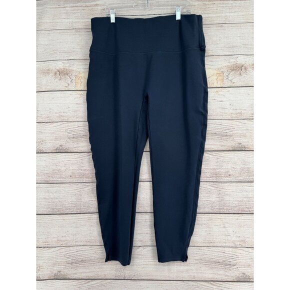 Spanx SPANXsmooth PerfectFit Ponte Slim‎ Straight Pant Women's XL Navy Blue - Picture 1 of 12